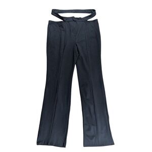 Forever 21 Black Dress Pants with Detached Waist Band Size XL